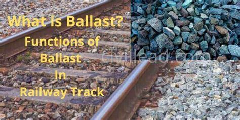 Types Of Ballast In Railway