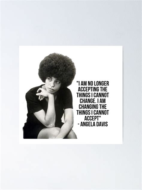 Poster « Citation d'Angela Davis », par eileclab | Redbubble