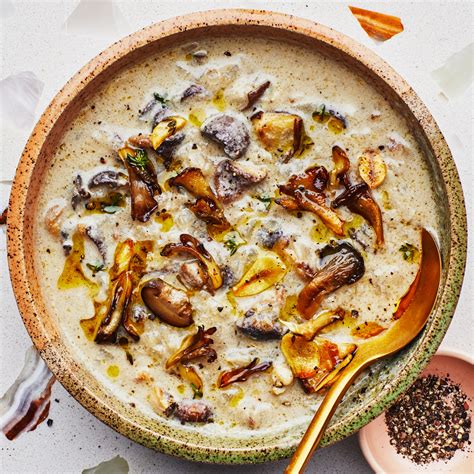 Vegan Cream of Mushroom Soup Recipe | Bon Appétit