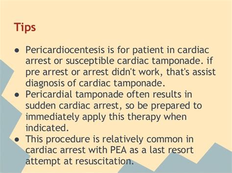 Pericardiocentesis