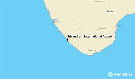 Trivandrum International Airport (TRV) - WorldAtlas