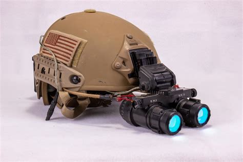 American Military Helmet With Night Vision Goggles 15125282 Stock Photo ...