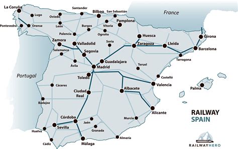 Renfe Rail Map