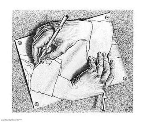 Drawing Hands Mc Escher