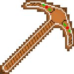 Gingerbread Pickaxe - Official PickCrafter Wiki