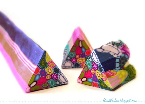 Ronit Golan - Polymer Clay Joy - Inspire to Create: DIY Tutorial - Kaleidoscope cane from ...