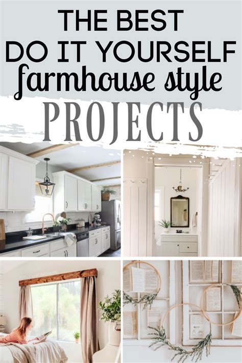 7 Easy Weekend DIY Projects | Farmhouse diy projects, Diy home decor on ...