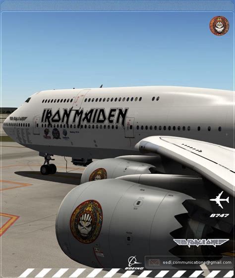 Iron Maiden Ed Force One Boeing 747-8 Livery concept in 2022 | Boeing, Boeing 747, Boeing 747 8