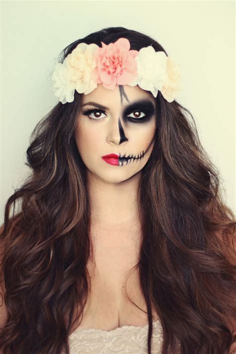 Half Face Halloween Makeup Ideas - Ohh My My