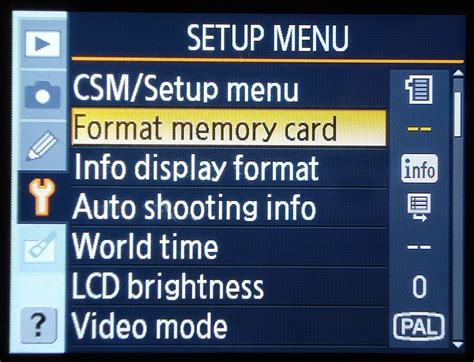 Nikon D40 Tips: Nikon D40 - How to format the memory card