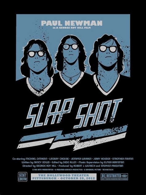 Brian Holderman - "Slap Shot" | Slap shot, Slap shot movie, Hockey fights