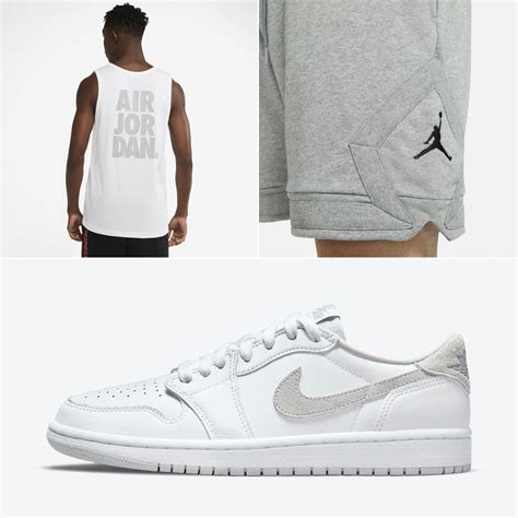 Air Jordan 1 Low Neutral Grey Shirts Hats Clothing Outfits