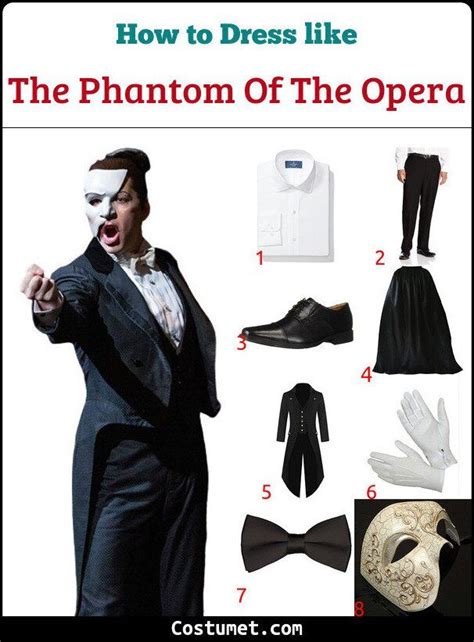 The Phantom of the Opera & Christine Costume for Cosplay & Halloween ...