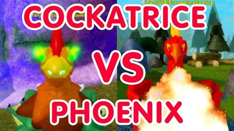 COCKATRICE VS PHOENIX | ROBLOX FEATHER FAMILY - YouTube