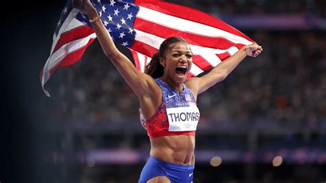 Meet Gabby Thomas: Harvard graduate in neurobiology who won women's 200m gold at Paris Olympics ...