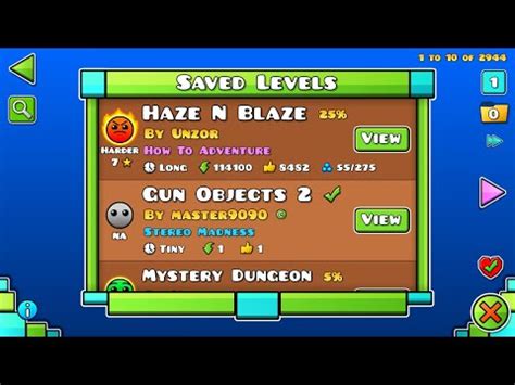 Auto Geometry Dash levels - YouTube