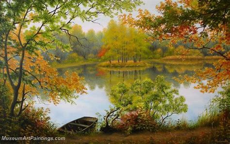 Autumn Landscape Paintings 026