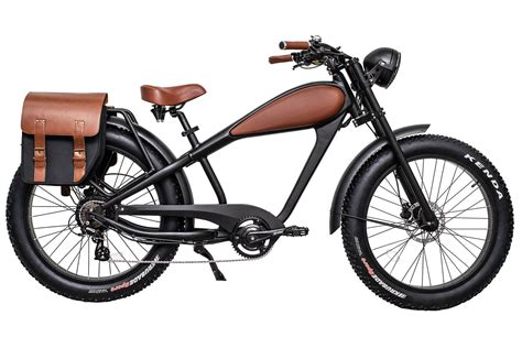 [+ FREE FENDERS] CIVI Bikes (REVI Bikes) Cheetah - The Cafe Racer Cruiser Fat Tire Electric Bike ...