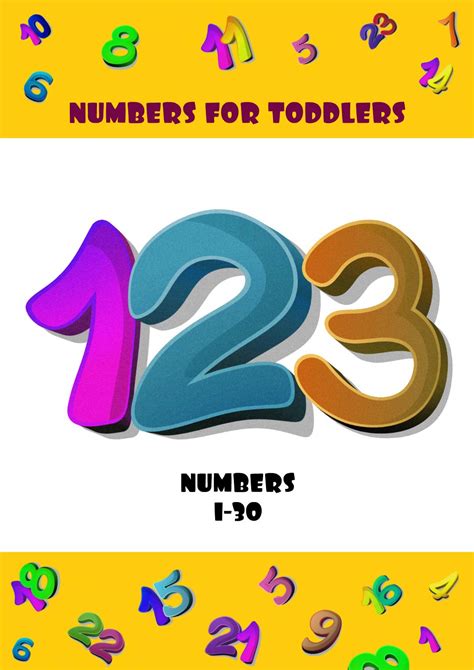 Numbers for Toddlers: 123 Learning Book for Kids Ages 3-5 by Donald Simpson | Goodreads