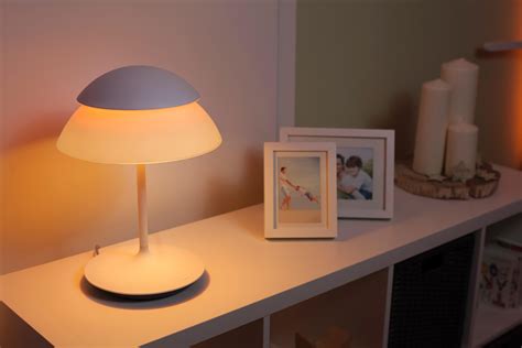 Amazon.com: Philips 798082 Hue Beyond Table Lamp Single, White: Home ...