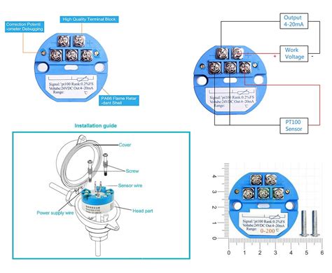 Rtd Sensor Pt100 Wiring Diagram