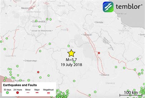 M=5.7 earthquake rattles central Mexico - Temblor.net