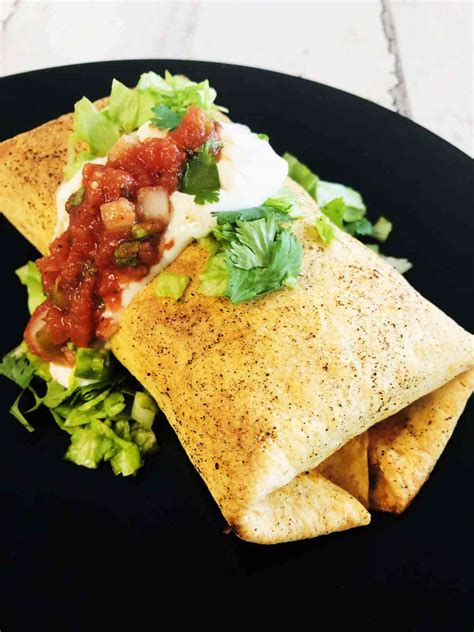 Air Fryer Chicken Chimichangas - Cooks Well With Others