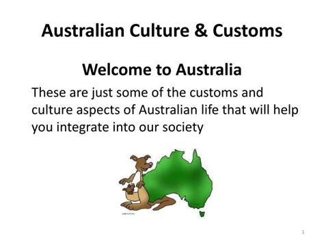 PPT - Australian Culture & Customs PowerPoint Presentation, free download - ID:2063376