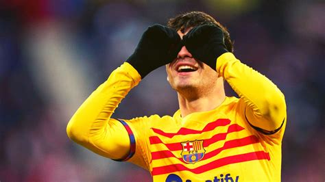 Why Pedri celebrates with his hands cupped as goggles