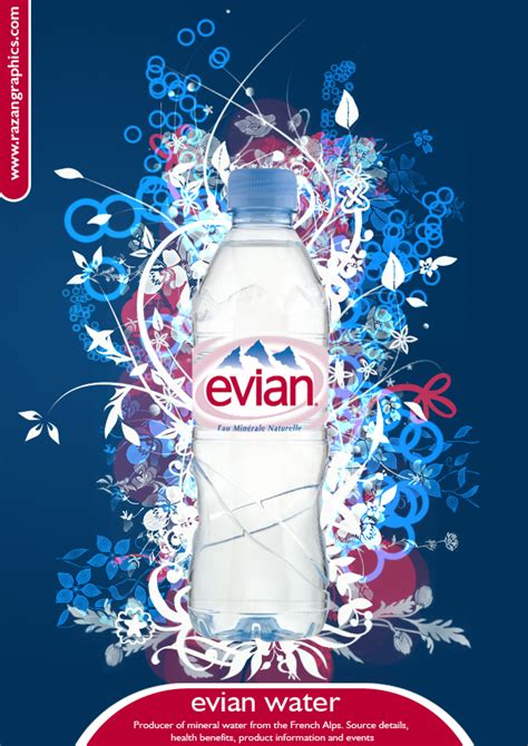 evian water ad by razangraphics on DeviantArt