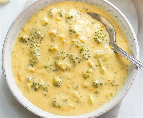 Broccoli Cheese Soup - The Cozy Cook