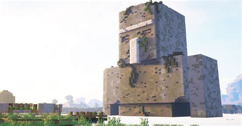 Made this Giant Iron Golem Statue to Cover up my Iron Farm! : Minecraft | Minecraft farm ...