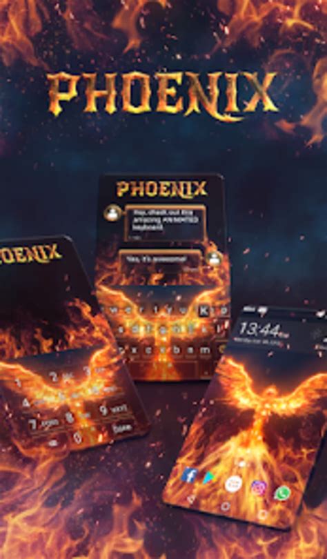 Android için Phoenix Keyboard Wallpaper - İndir