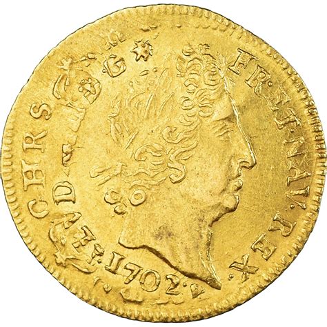 [#868992] moneda, francia, louis xiv, 1/2 louis - Comprar Monedas antiguas de Europa en ...