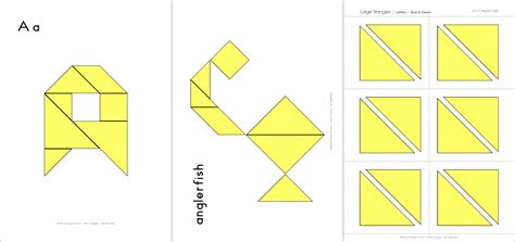 Colorful Tangrams TPT: Tangram Animal Alphabet