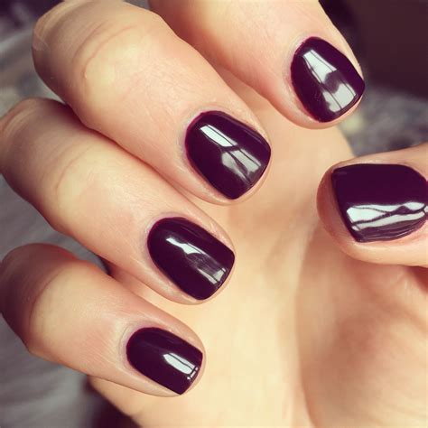 'Honk If You Love OPI' - a gorgeous deep plum colour by OPI GelColor | Fall gel nails, Gel nails ...