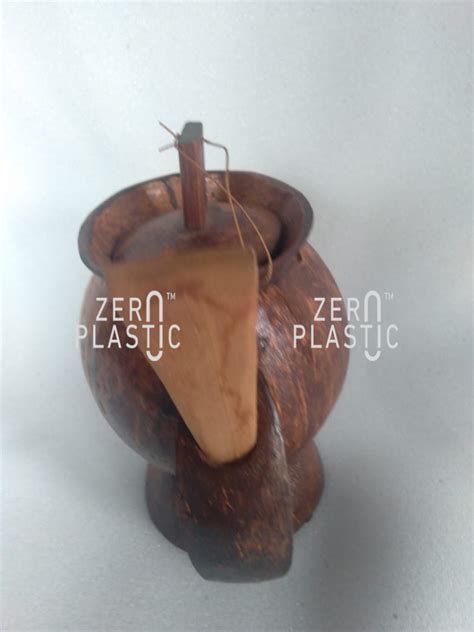 Salt container with spoon – Plastic Alternative Products by ZeroPlastic Movement Sri Lanka