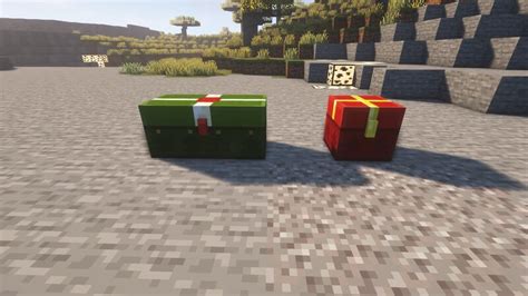 Christmas Chests 1.19+ Minecraft Texture Pack