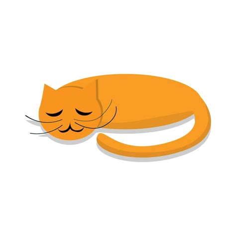 Premium Vector | Sleeping cat icon cartoon of sleeping cat vector icon ...