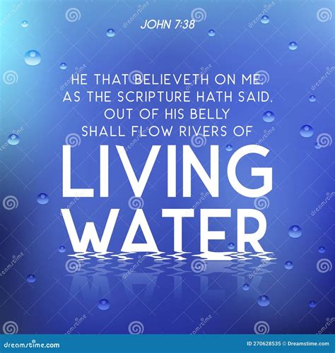 Bible Quote from John, he that Believeth on Me, As the Scripture Hath ...