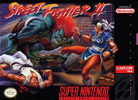 Street Fighter II 2 SNES Super Nintendo