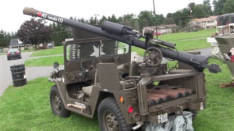 Restored m151a1c Mutt with M40 Recoilless Rifle detail walk around - YouTube