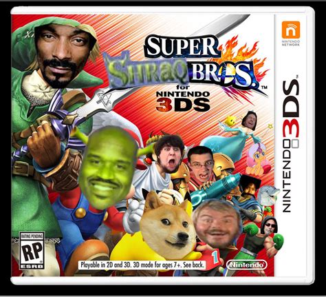 Super Shraq Bros for Nintendo 3DS by TailsDollsMinion on DeviantArt