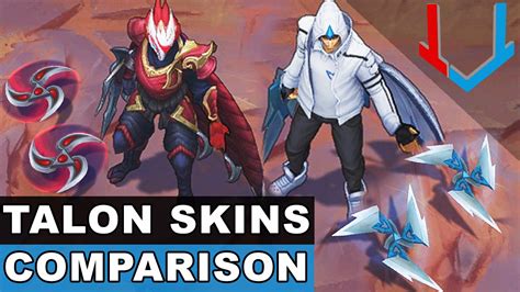 All Talon Skins Comparison Blood Moon, Dragonblade, SSW, Renegade ...