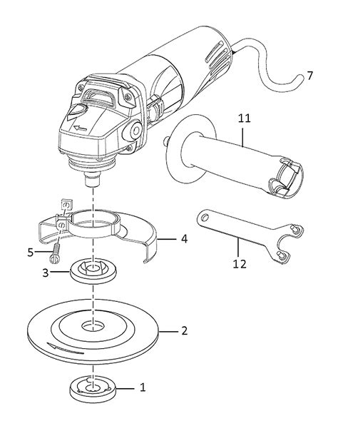 Milwaukee Grinder Parts Diagram - Wiring Diagram