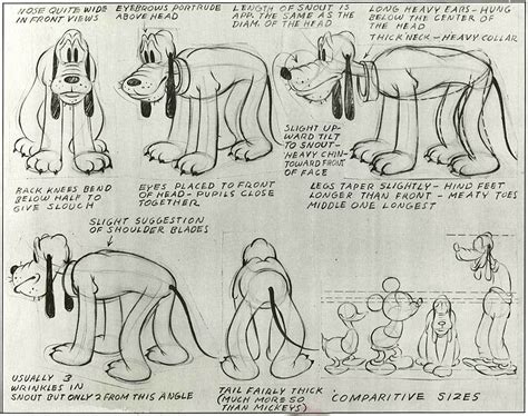 Cartoon Concept Design: Disney Model Sheets