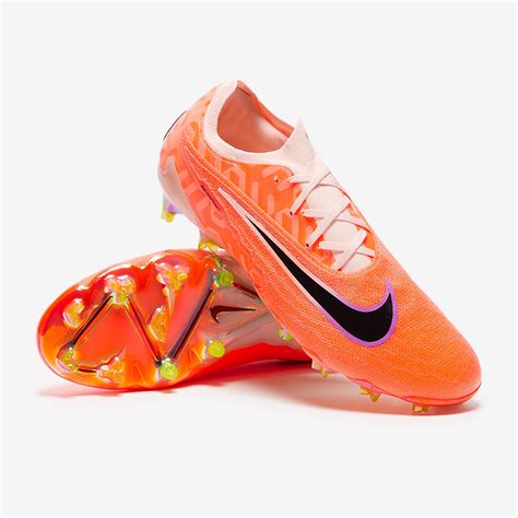 Nike Phantom GX Elite NU FG - Guava Ice/Black/Total Orange - Mens Cleats | Pro:Direct Soccer