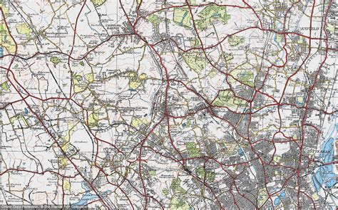 Map of North Finchley, 1920 - Francis Frith | Tourist map, Ordnance survey maps, Wales england