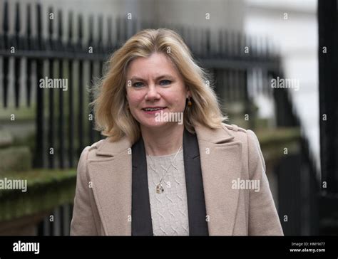 Education secretary,Justine Greening,arrives at Downing street for a Cabinet meeting Stock Photo ...