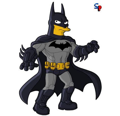 Batman!!! Simpsonized!!! Batman Arkham City, Im Batman, Batman Comics, Cartoons Comics, Dc ...